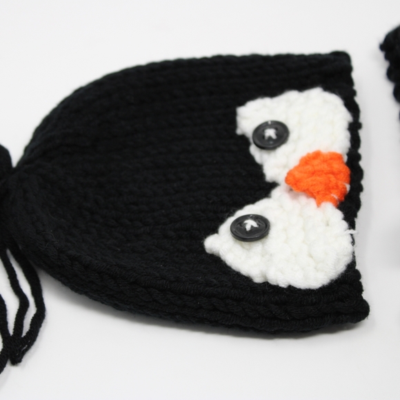 Penguin Newborn baby costume outfit set - Picture 4 of 4